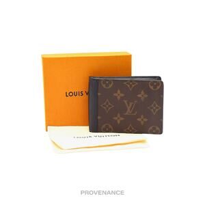 🔴 Louis Vuitton Mindoro Bifold Wallet - Monogram Macassar